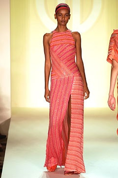 Bill Blass fashion show for Spring/Summer 2003