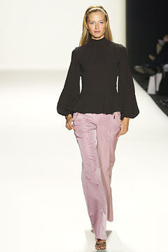 Carolina Herrera fashion show for Spring/Summer 2003