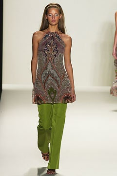 Carolina Herrera fashion show for Spring/Summer 2003