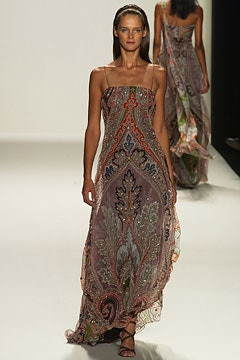 Carolina Herrera fashion show for Spring/Summer 2003