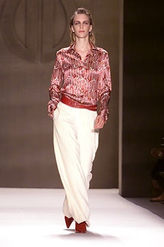 Bill Blass fashion show for Autumn/Winter 2002