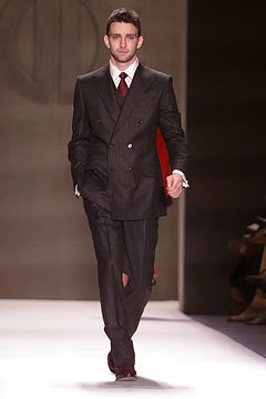 Bill Blass fashion show for Autumn/Winter 2002