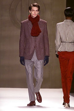 Bill Blass fashion show for Autumn/Winter 2002