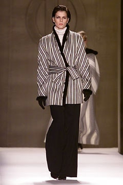 Bill Blass fashion show for Autumn/Winter 2002