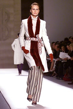 Bill Blass fashion show for Autumn/Winter 2002