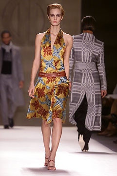 Bill Blass fashion show for Autumn/Winter 2002