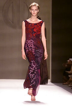 Bill Blass fashion show for Autumn/Winter 2002