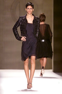 Bill Blass fashion show for Autumn/Winter 2002