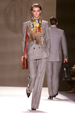 Bill Blass fashion show for Autumn/Winter 2002