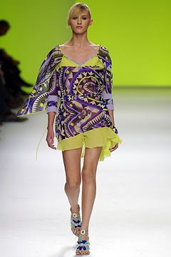 Pucci fashion show for Spring/Summer 2003