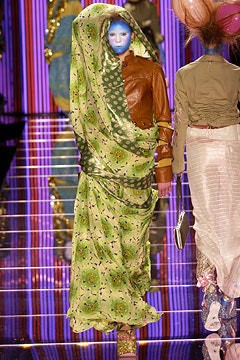 John Galliano fashion show for Spring/Summer 2003