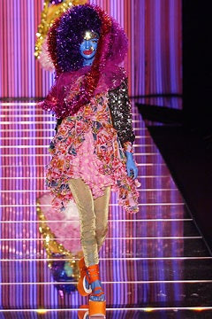 John Galliano fashion show for Spring/Summer 2003