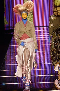 John Galliano fashion show for Spring/Summer 2003