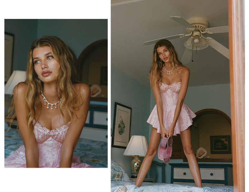 Sienna Raine Schmidt featured in  the Nana Jacqueline lookbook for Summer 2022