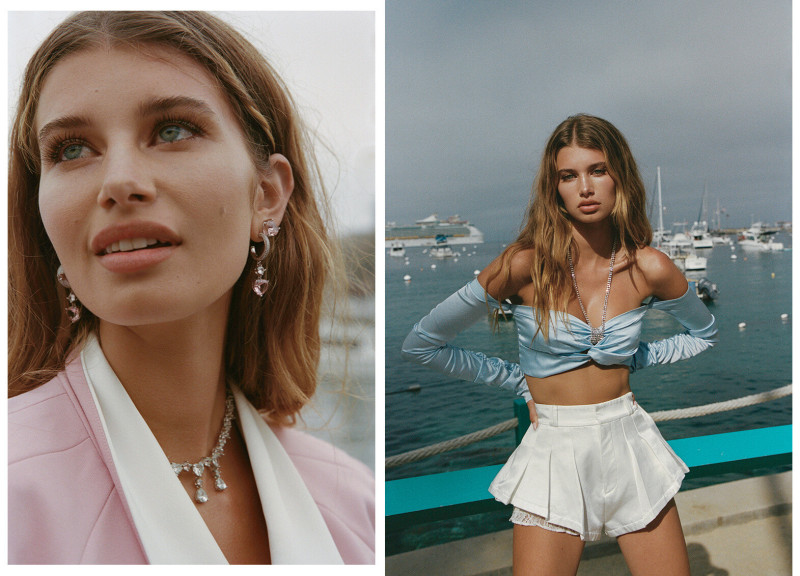 Sienna Raine Schmidt featured in  the Nana Jacqueline lookbook for Summer 2022