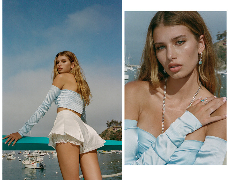 Sienna Raine Schmidt featured in  the Nana Jacqueline lookbook for Summer 2022