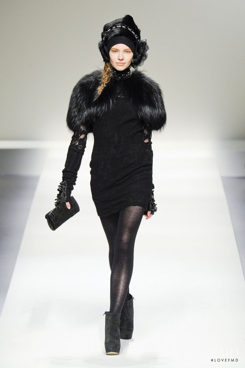 Sasha Luss featured in  the be Blumarine fashion show for Autumn/Winter 2012