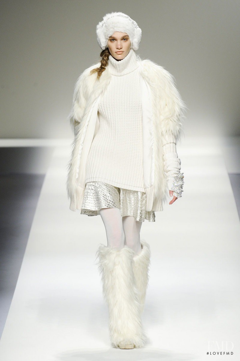 Irina Nikolaeva featured in  the be Blumarine fashion show for Autumn/Winter 2012