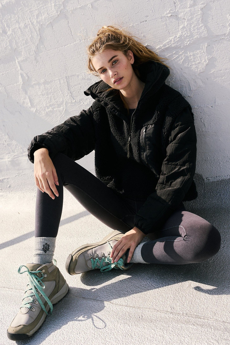 Sienna Raine Schmidt featured in  the Free People catalogue for Autumn/Winter 2022