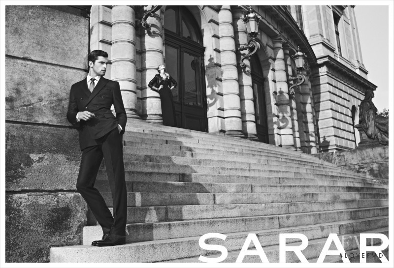 Sean OPry featured in  the Sarar advertisement for Autumn/Winter 2012