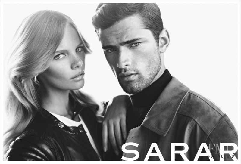 Marloes Horst featured in  the Sarar advertisement for Autumn/Winter 2012