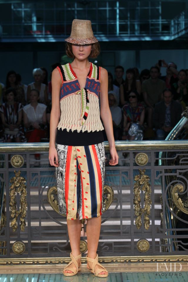 Olivia Remmets Askman featured in  the Tsumori Chisato fashion show for Spring/Summer 2012