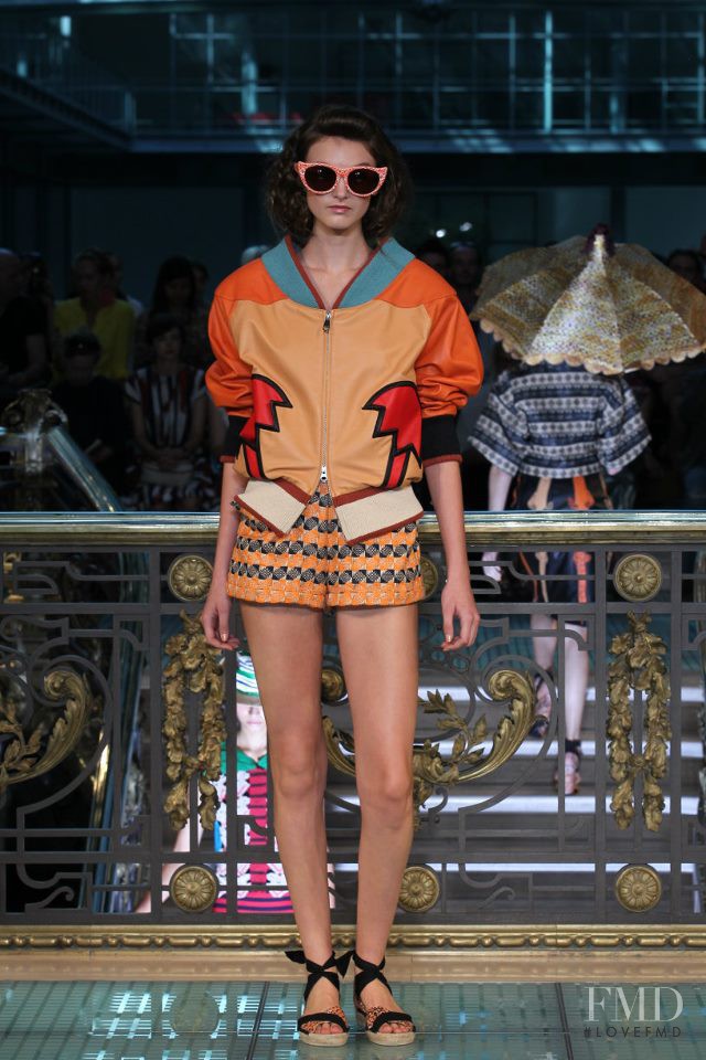 Andie Arthur featured in  the Tsumori Chisato fashion show for Spring/Summer 2012