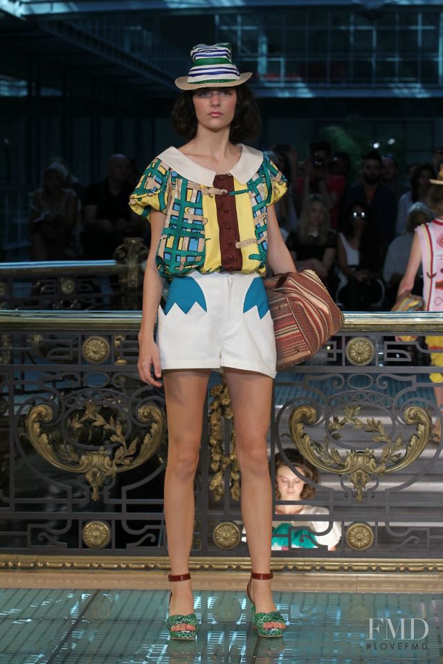 Court Yakabuski featured in  the Tsumori Chisato fashion show for Spring/Summer 2012