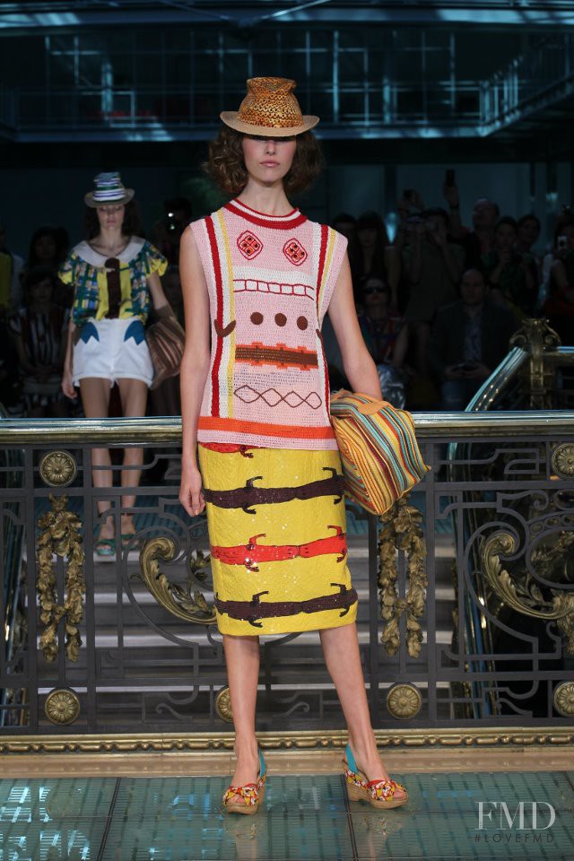 Brittany Burke featured in  the Tsumori Chisato fashion show for Spring/Summer 2012