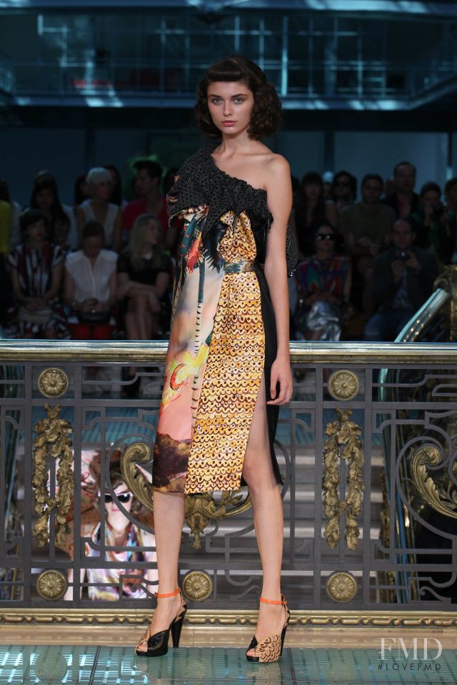 Evelina Toteva featured in  the Tsumori Chisato fashion show for Spring/Summer 2012