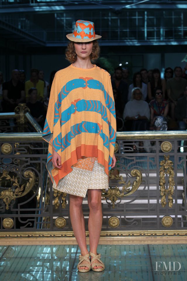 Hannah Rundlof featured in  the Tsumori Chisato fashion show for Spring/Summer 2012