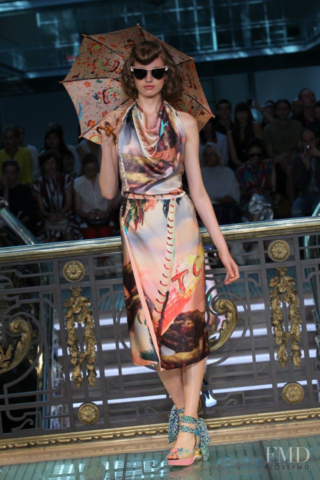 Elinor Jade Weedon featured in  the Tsumori Chisato fashion show for Spring/Summer 2012