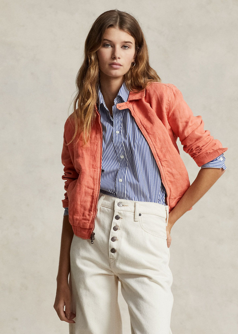 Sienna Raine Schmidt featured in  the Polo Ralph Lauren catalogue for Spring/Summer 2023