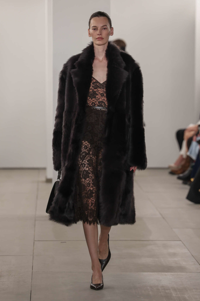 Amanda Murphy featured in  the Michael Kors Collection fashion show for Autumn/Winter 2024