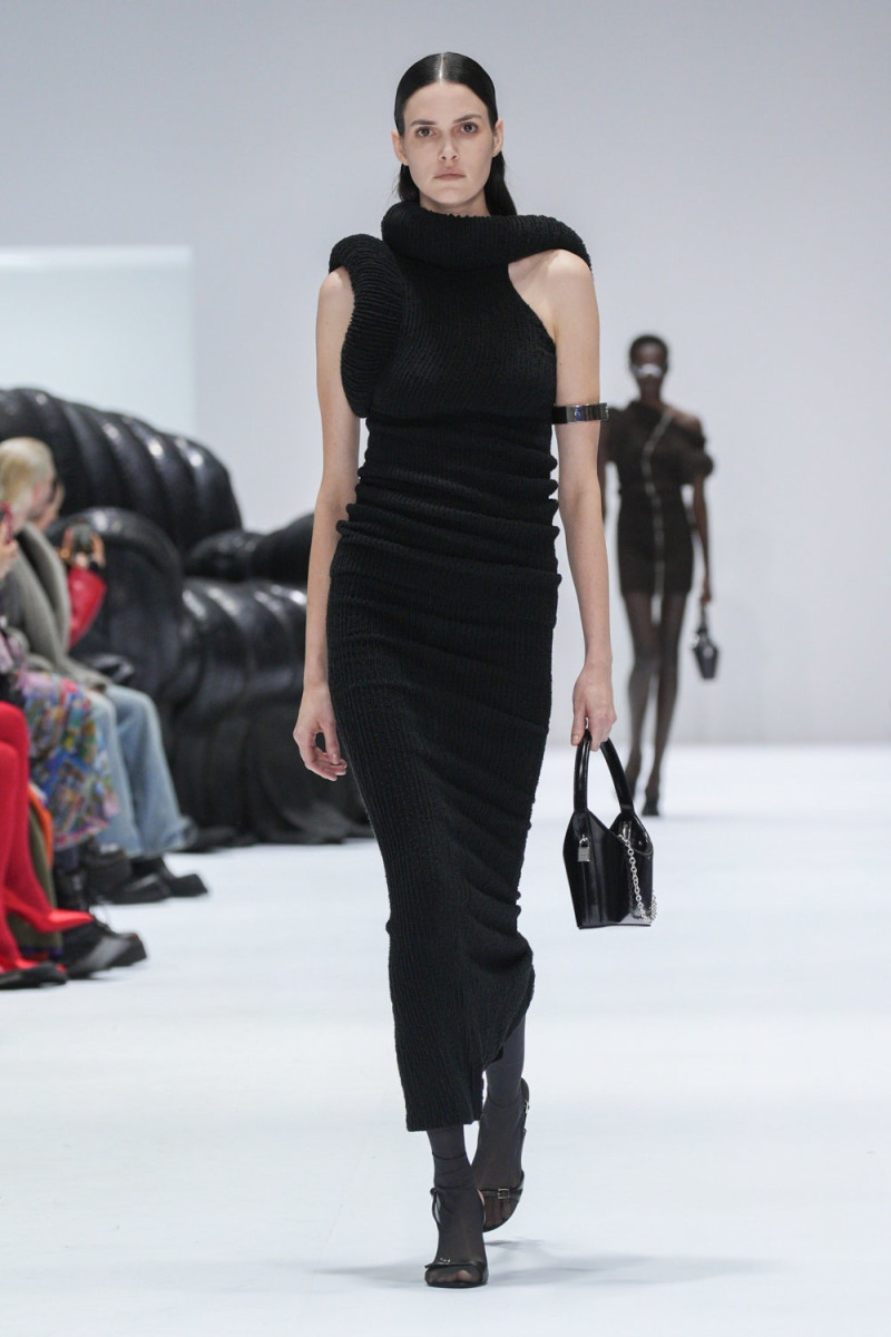 Vanessa Moody featured in  the Acne Studios fashion show for Autumn/Winter 2024