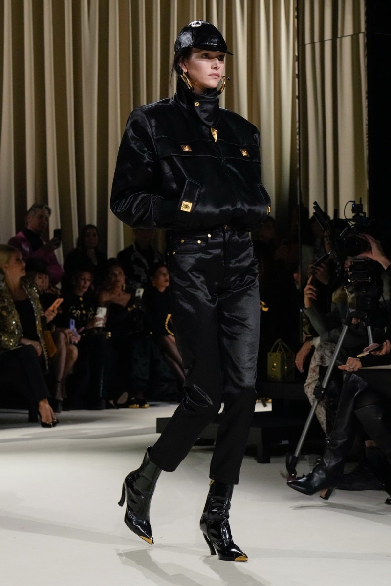 Vanessa Moody featured in  the Schiaparelli fashion show for Autumn/Winter 2024
