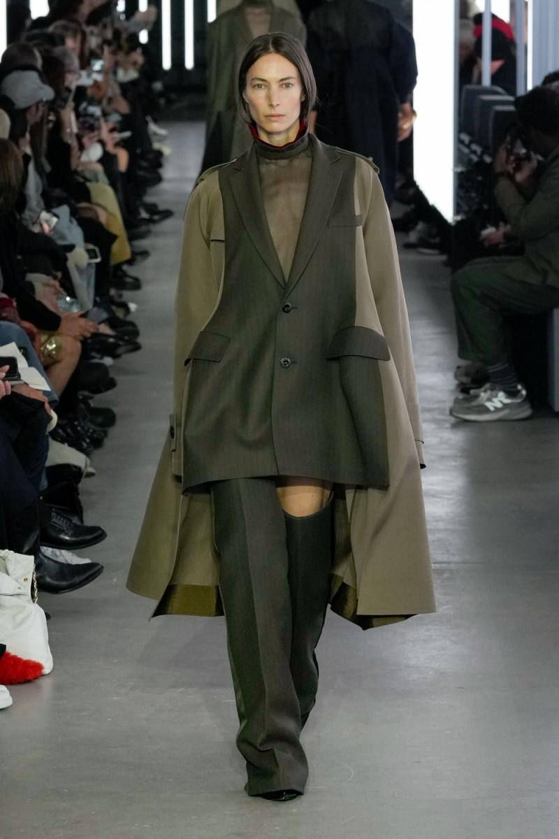 Sacai fashion show for Autumn/Winter 2024