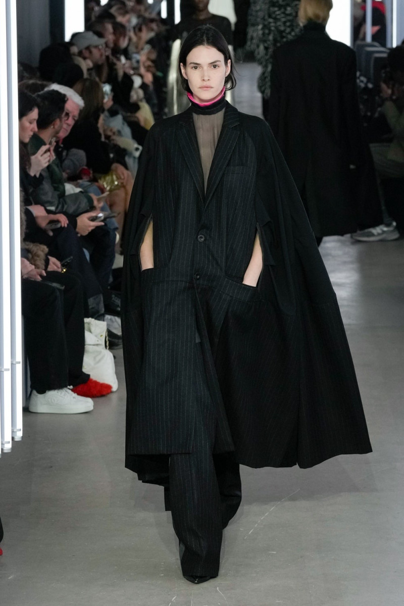 Vanessa Moody featured in  the Sacai fashion show for Autumn/Winter 2024