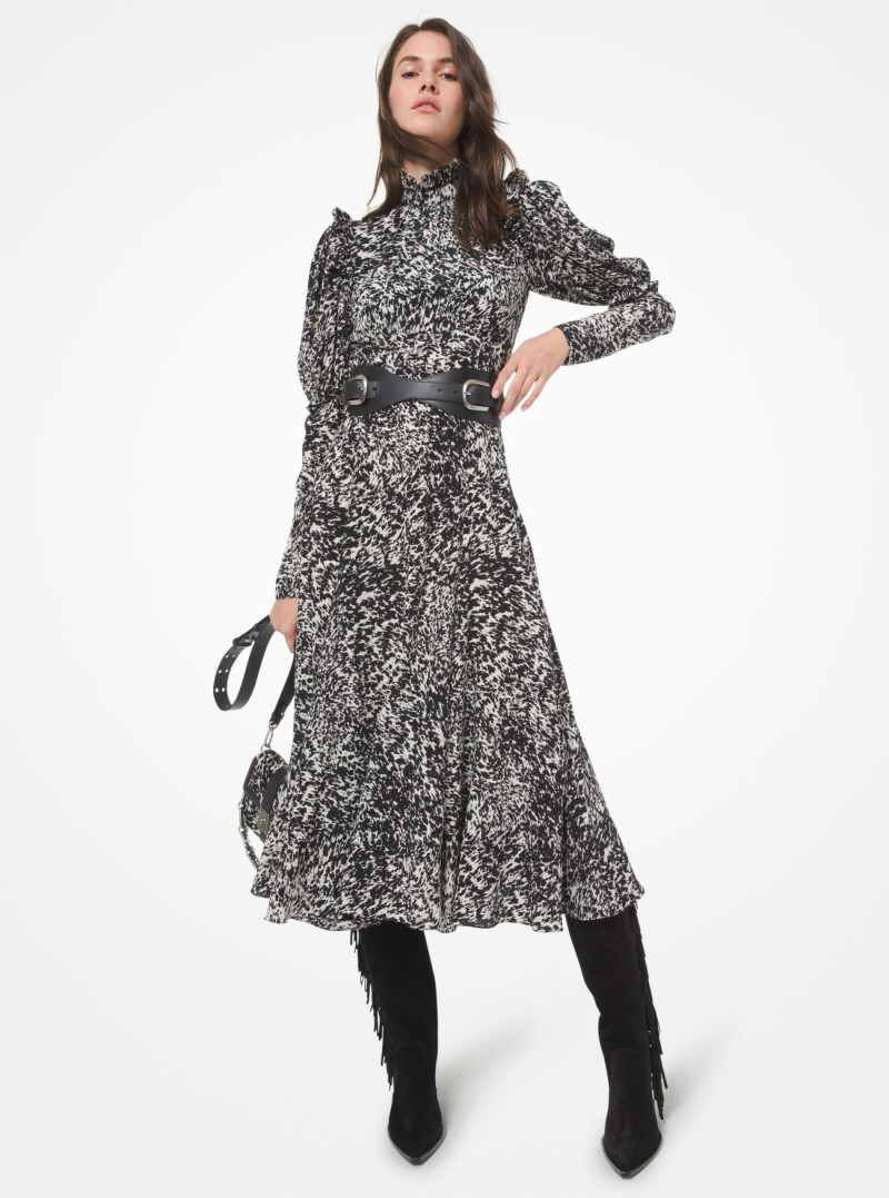 Vanessa Moody featured in  the Michael Kors Collection catalogue for Pre-Fall 2022