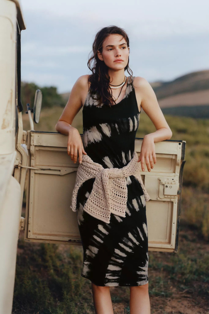 Vanessa Moody featured in  the Anthropologie catalogue for Autumn/Winter 2020