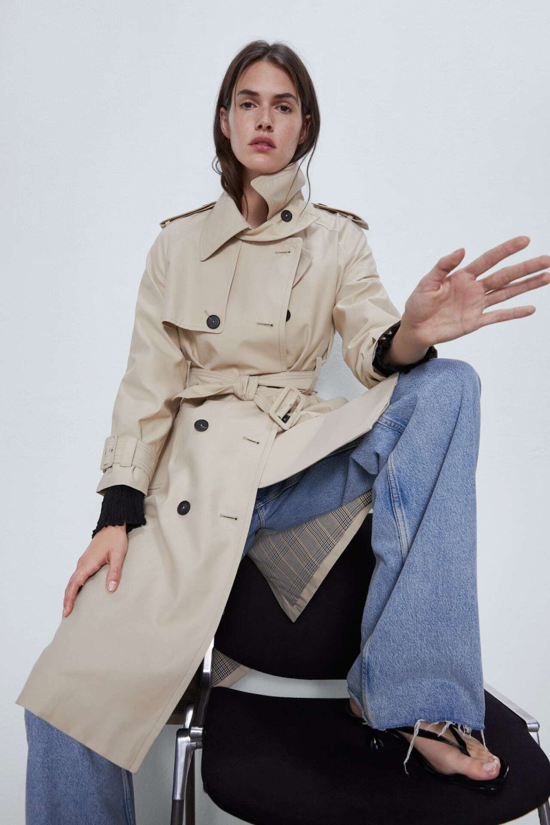 Vanessa Moody featured in  the Zara lookbook for Pre-Fall 2020