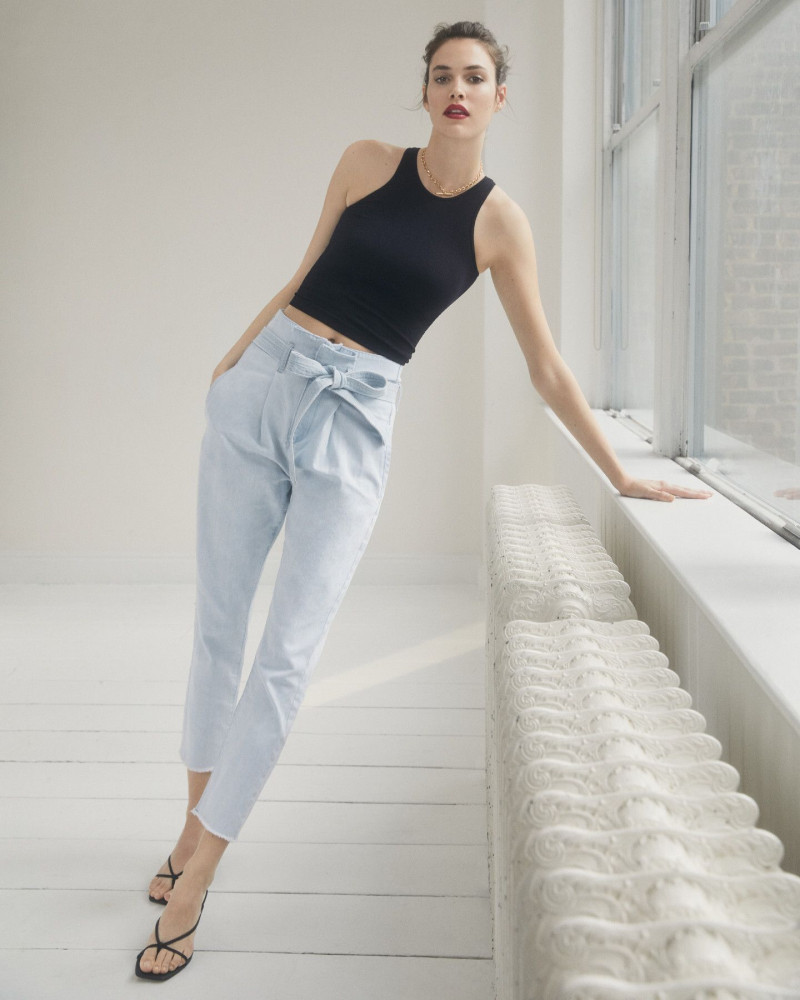 Vanessa Moody featured in  the Bloomingdales The Denim Trend Report lookbook for Spring/Summer 2020