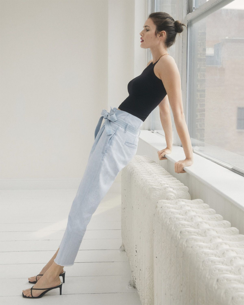 Vanessa Moody featured in  the Bloomingdales The Denim Trend Report lookbook for Spring/Summer 2020