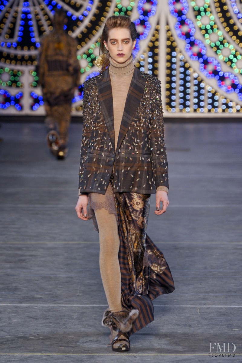 Bethany Terry featured in  the Kenzo fashion show for Autumn/Winter 2011