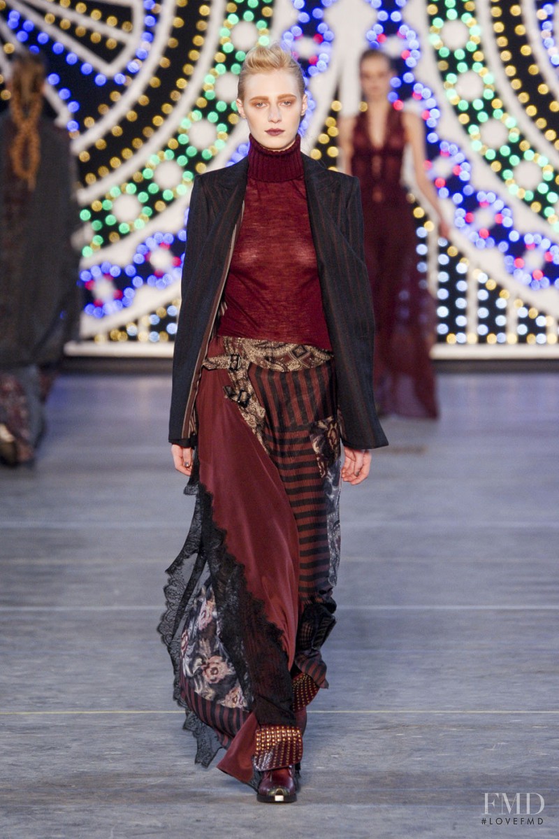 Julia Nobis featured in  the Kenzo fashion show for Autumn/Winter 2011