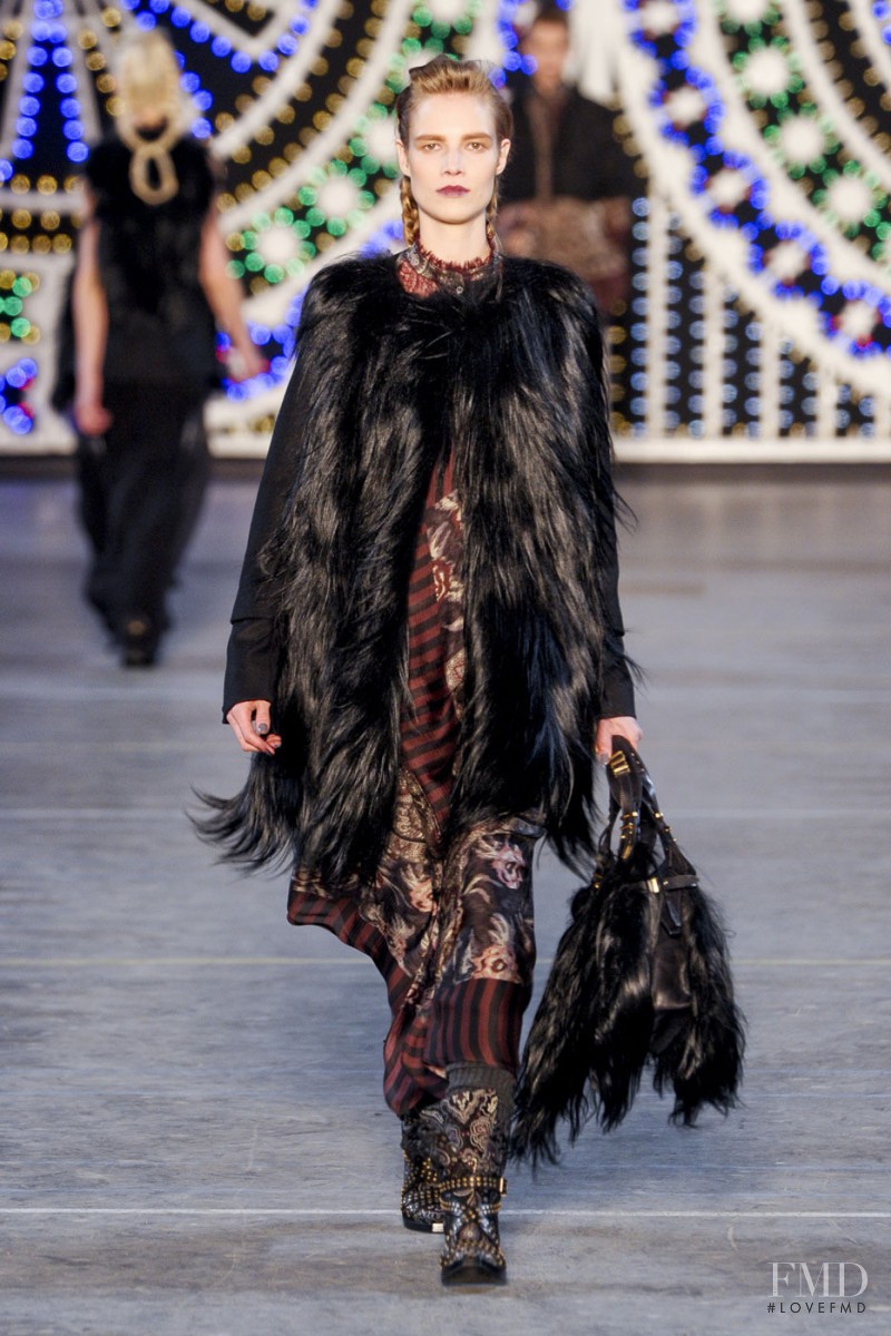 Suvi Koponen featured in  the Kenzo fashion show for Autumn/Winter 2011