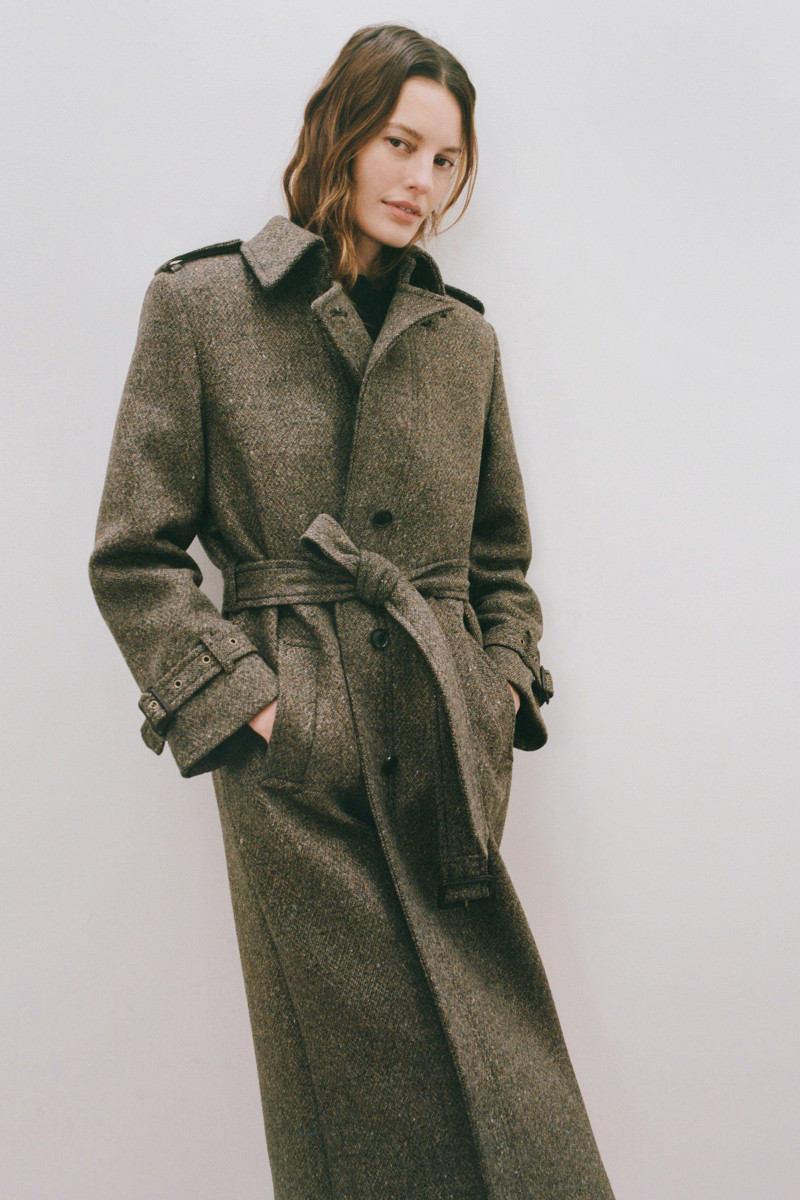 Amanda Murphy featured in  the Nili Lotan lookbook for Autumn/Winter 2024