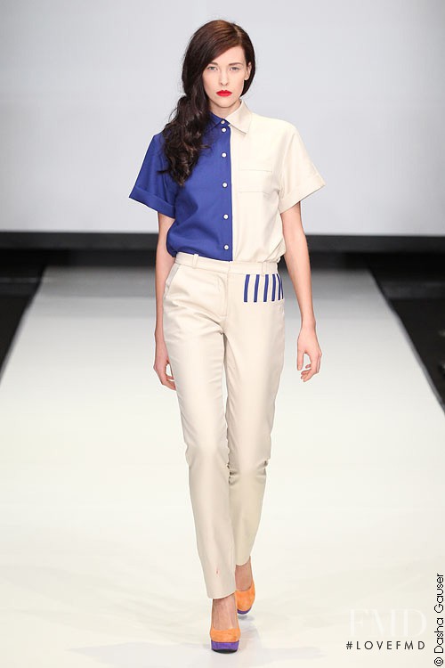 Dasha Gauser fashion show for Spring/Summer 2012