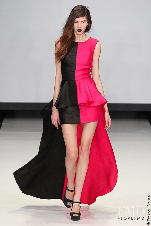 Dasha Gauser fashion show for Spring/Summer 2012