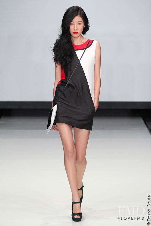 Dasha Gauser fashion show for Spring/Summer 2012